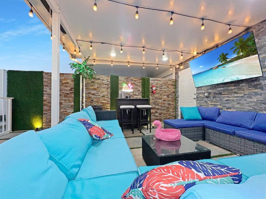 Vacay Spot Experience Luna Sky! 65" Tv Bar, Bbq, Shower Massage Jets, Music, Go To Fl Keys Homestead Zewnętrze zdjęcie